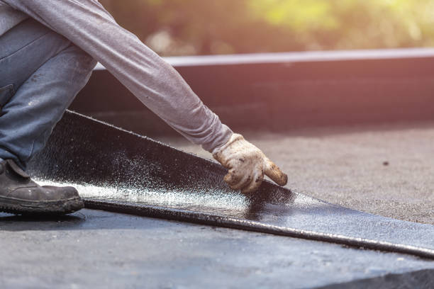 Professional Waterproofing technician working in Frazeysburg, OH